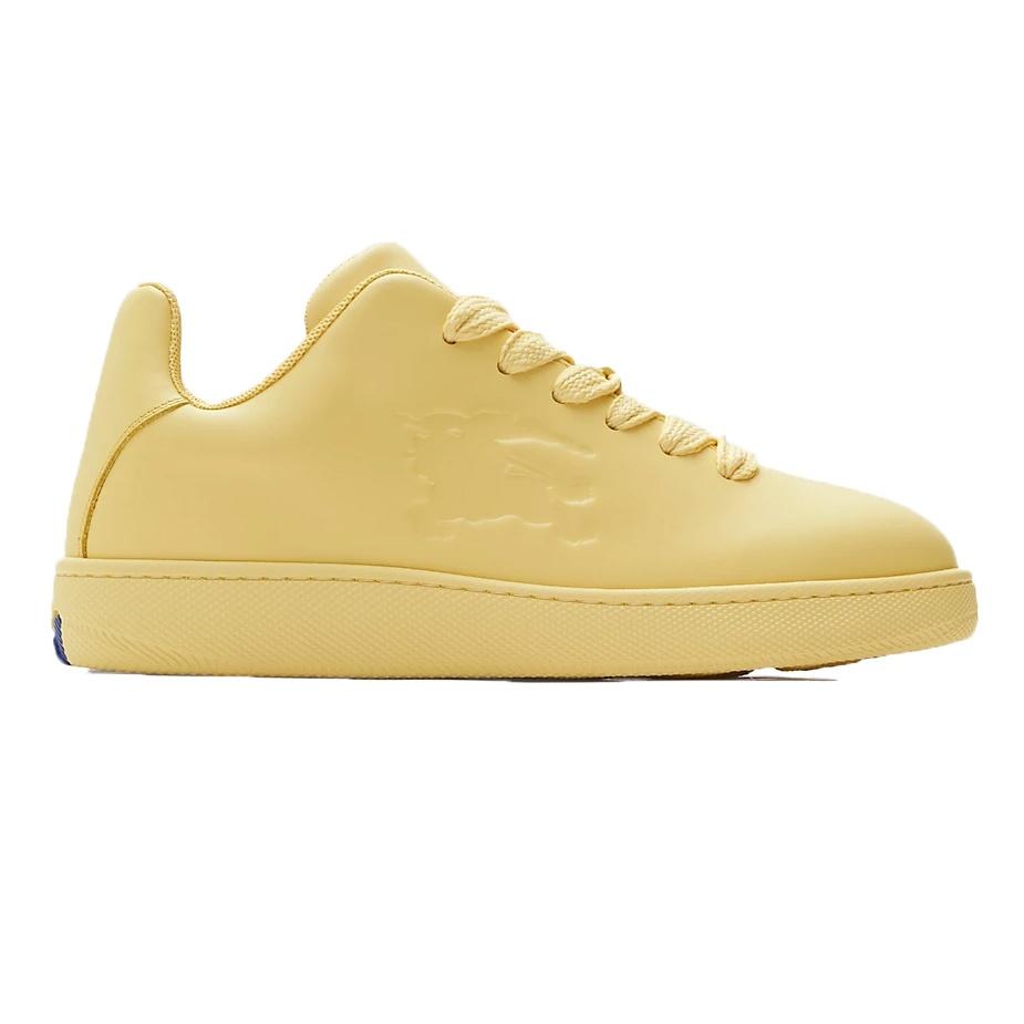 BURBERRY LEATHER BOX SNEAKERS - BBR101