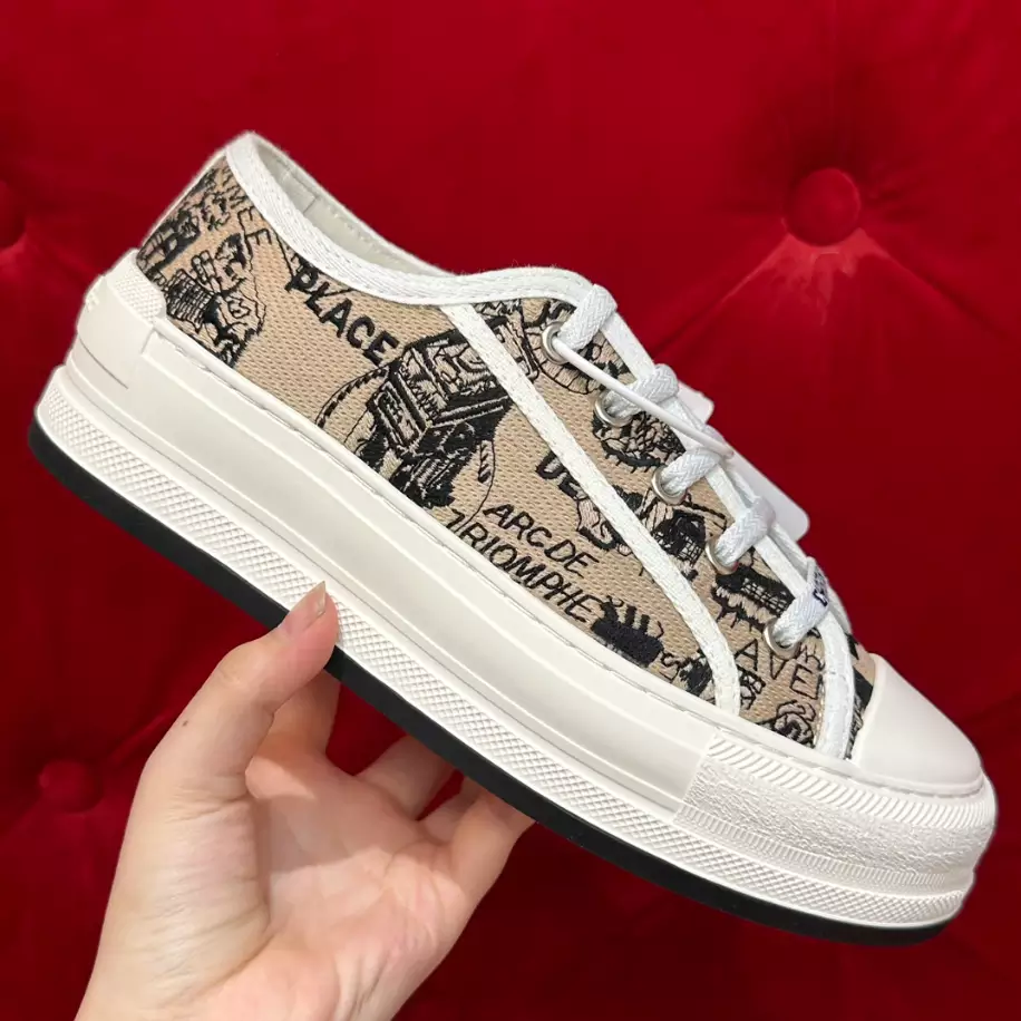 DIOR COUPLE LOW TOP B27 CASUAL SNEAKERS
