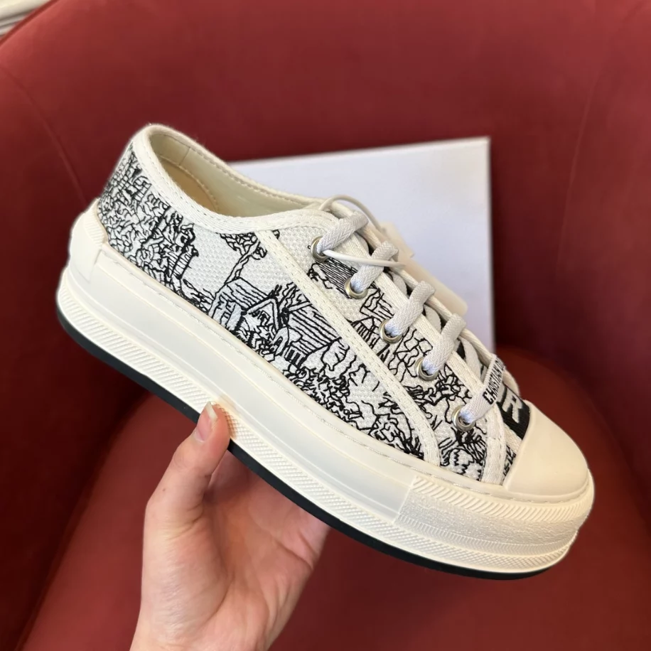 DIOR COUPLE LOW TOP B27 CASUAL SNEAKERS