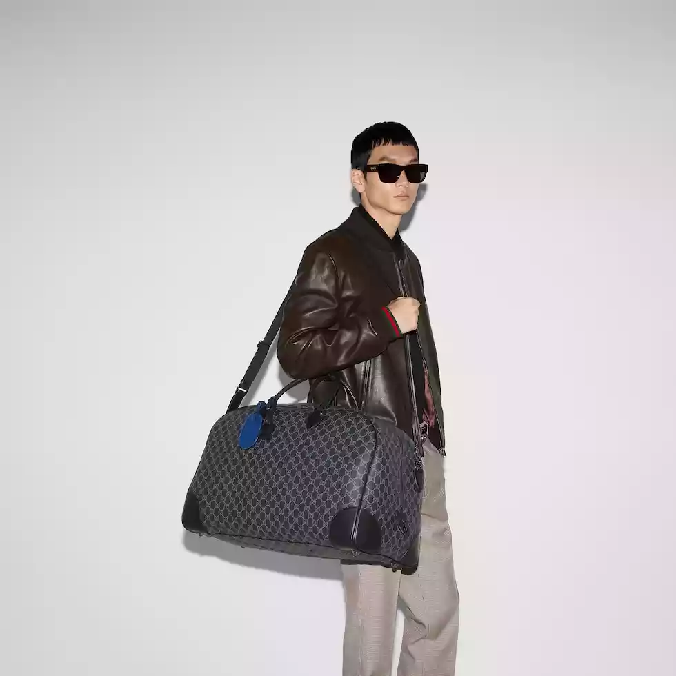 GG Marmont small top handle bag in Black Leather - BG074 GG Marmont small top handle bag in Black Leather