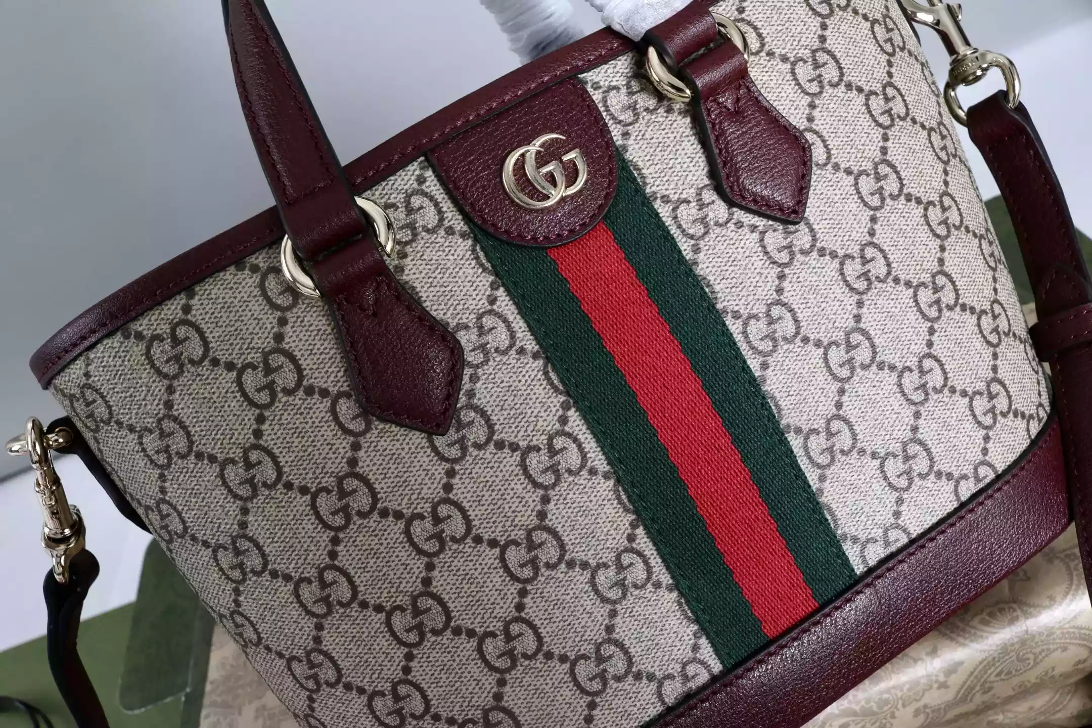 Gucci Ophidia small tote bag - BG083 Gucci Ophidia small tote bag
