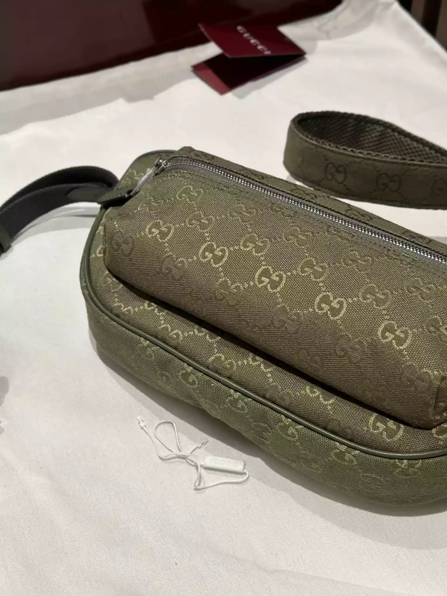 Ophidia small slingbag in Beige GG Canvas - BG065 Ophidia small slingbag in Beige GG Canvas