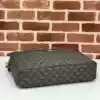 GUCCI OPHIDIA GG CANVAS MEDIUM BRIEFCASE GREY 2024 - BG087 GUCCI OPHIDIA GG CANVAS MEDIUM BRIEFCASE GREY 2024