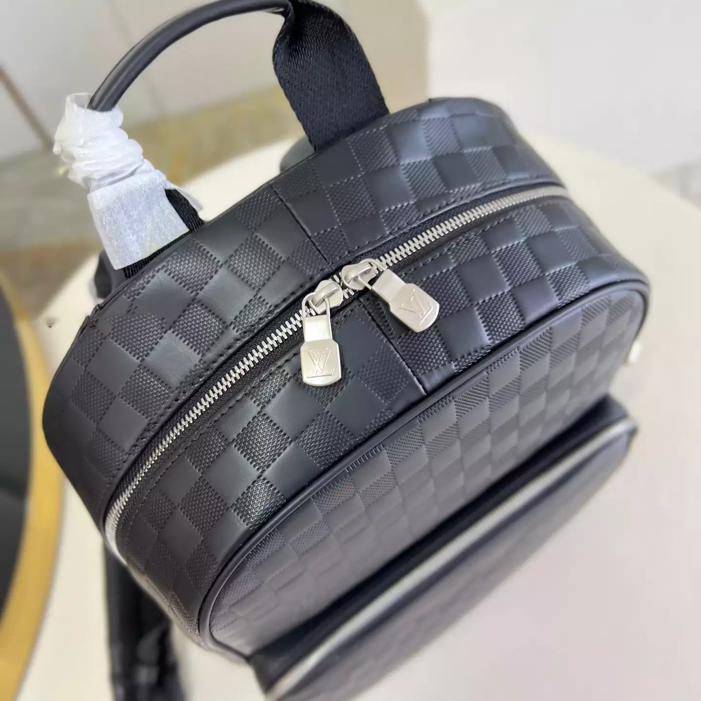 CAMPUS BACKPACK DAMIER INFINI LEATHER N40306 - LW344 DISCOVERY BACKPACK PM SKY BLUE MONOGRAM CANVAS