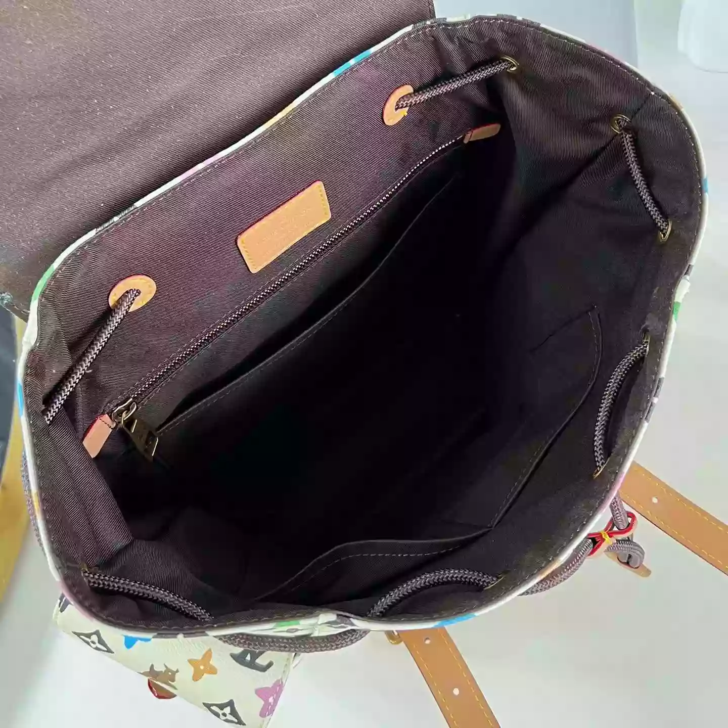 CHRISTOPHER MM BACKPACK VANILLA MONOGRAM CRAGGY COATED CANVAS M25240 - LW350 DISCOVERY BACKPACK PM SKY BLUE MONOGRAM CANVAS