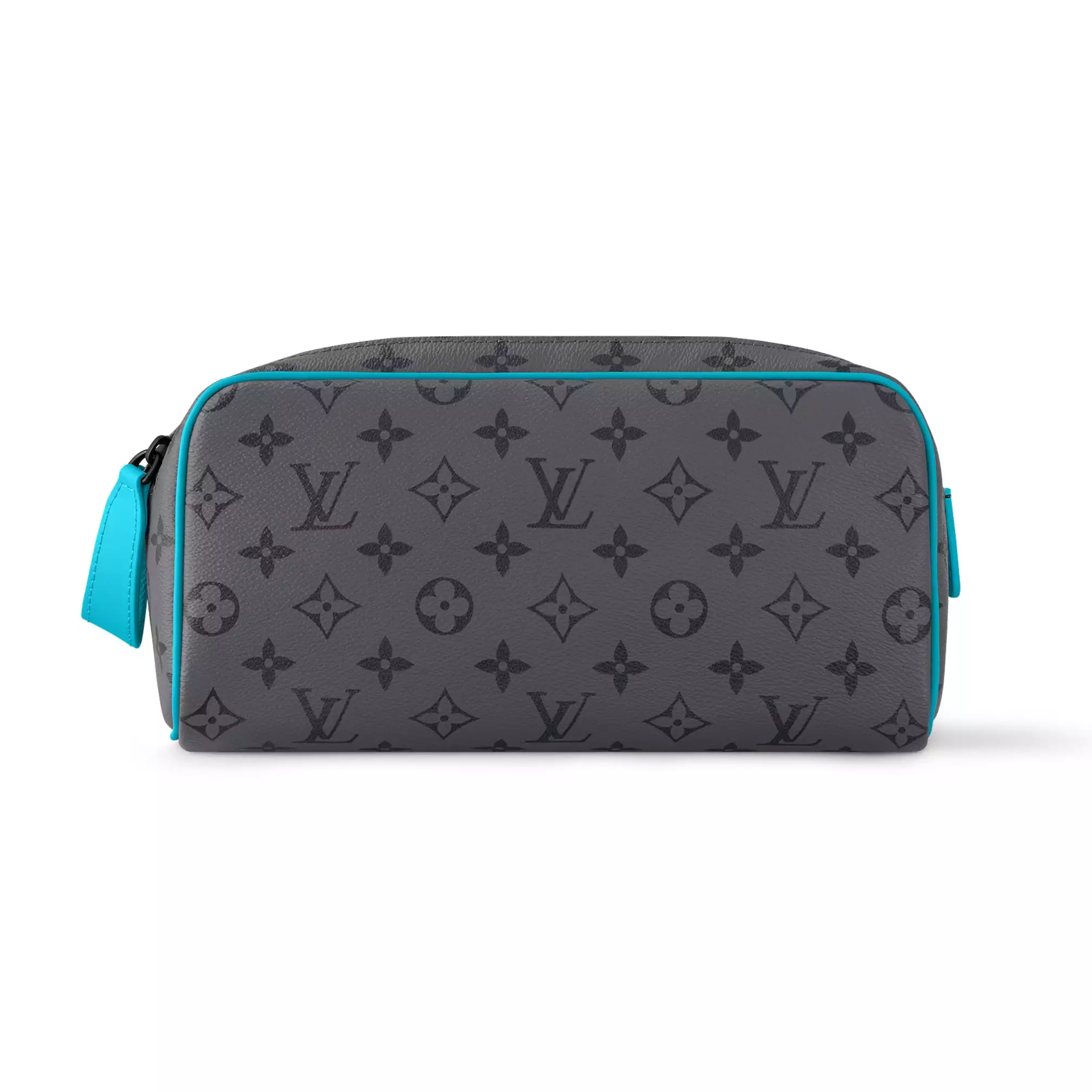 DOPP KIT TURQUOISE MONOGRAM ECLIPSE REVERSE CANVAS M11482 - LW388 DISCOVERY BACKPACK PM SKY BLUE MONOGRAM CANVAS