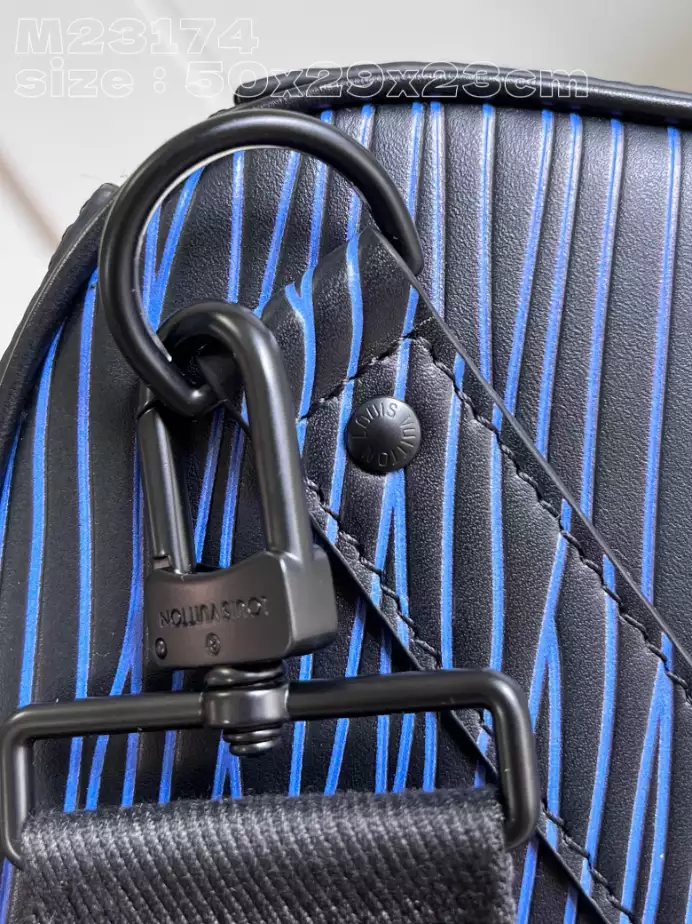 KEEPALL BANDOULIERE 50 GRADIENT ELECTRIC SUN M23174 - LW362 DISCOVERY BACKPACK PM SKY BLUE MONOGRAM CANVAS