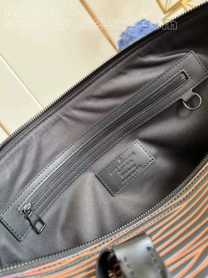 KEEPALL BANDOULIERE 50 GRADIENT ELECTRIC SUN M23174 - LW362 DISCOVERY BACKPACK PM SKY BLUE MONOGRAM CANVAS