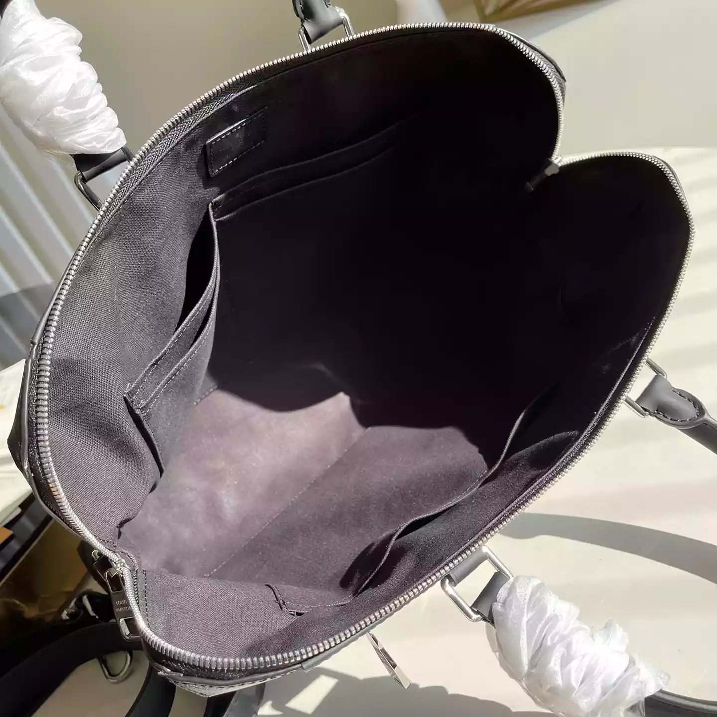 PORTE DOCUMENTS JOUR DAMIER GRAPHITE N48260 - LW324 DISCOVERY BACKPACK PM SKY BLUE MONOGRAM CANVAS