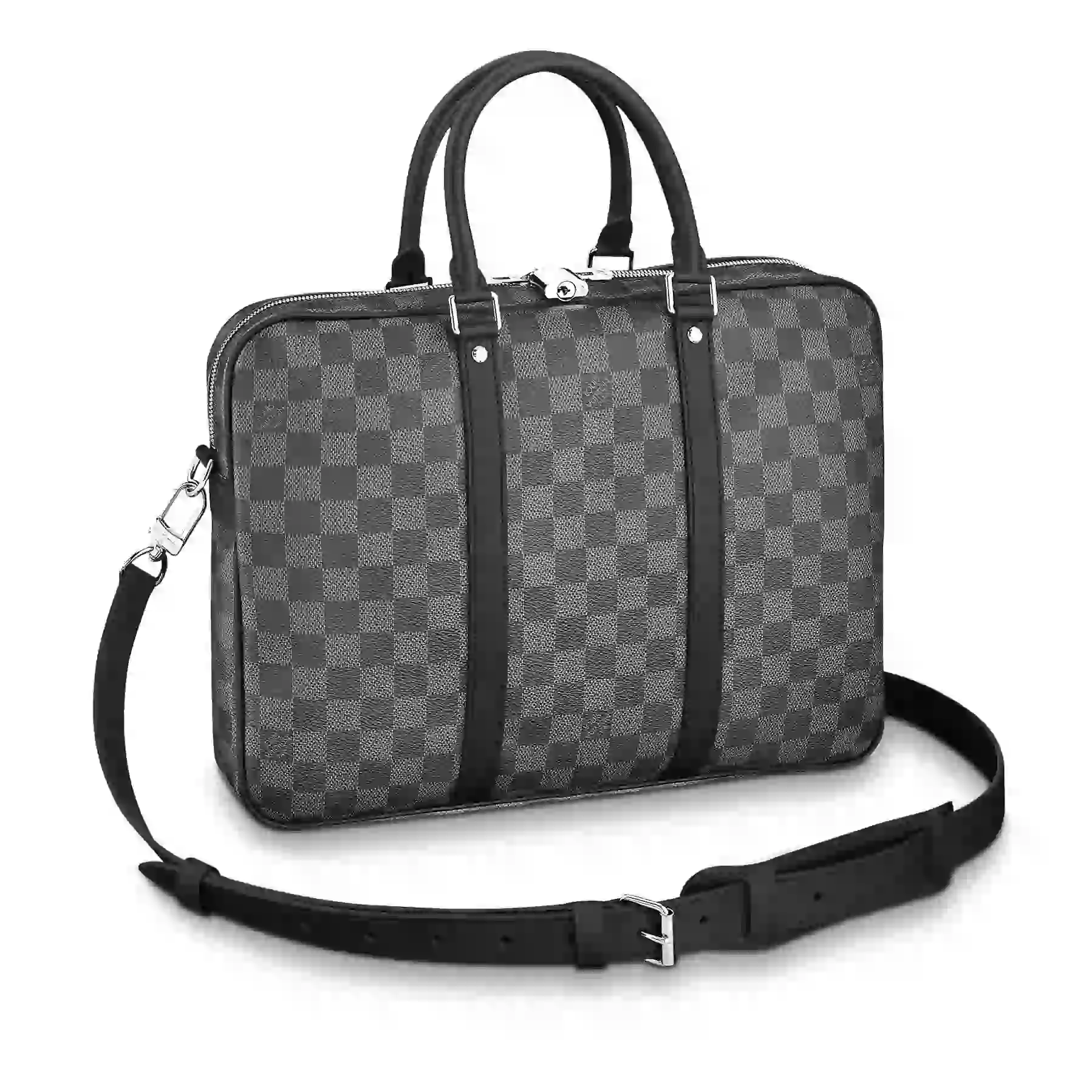 PORTE-DOCUMENTS VOYAGE DAMIER GRAPHITE CANVAS N41478 - LW327 DISCOVERY BACKPACK PM SKY BLUE MONOGRAM CANVAS