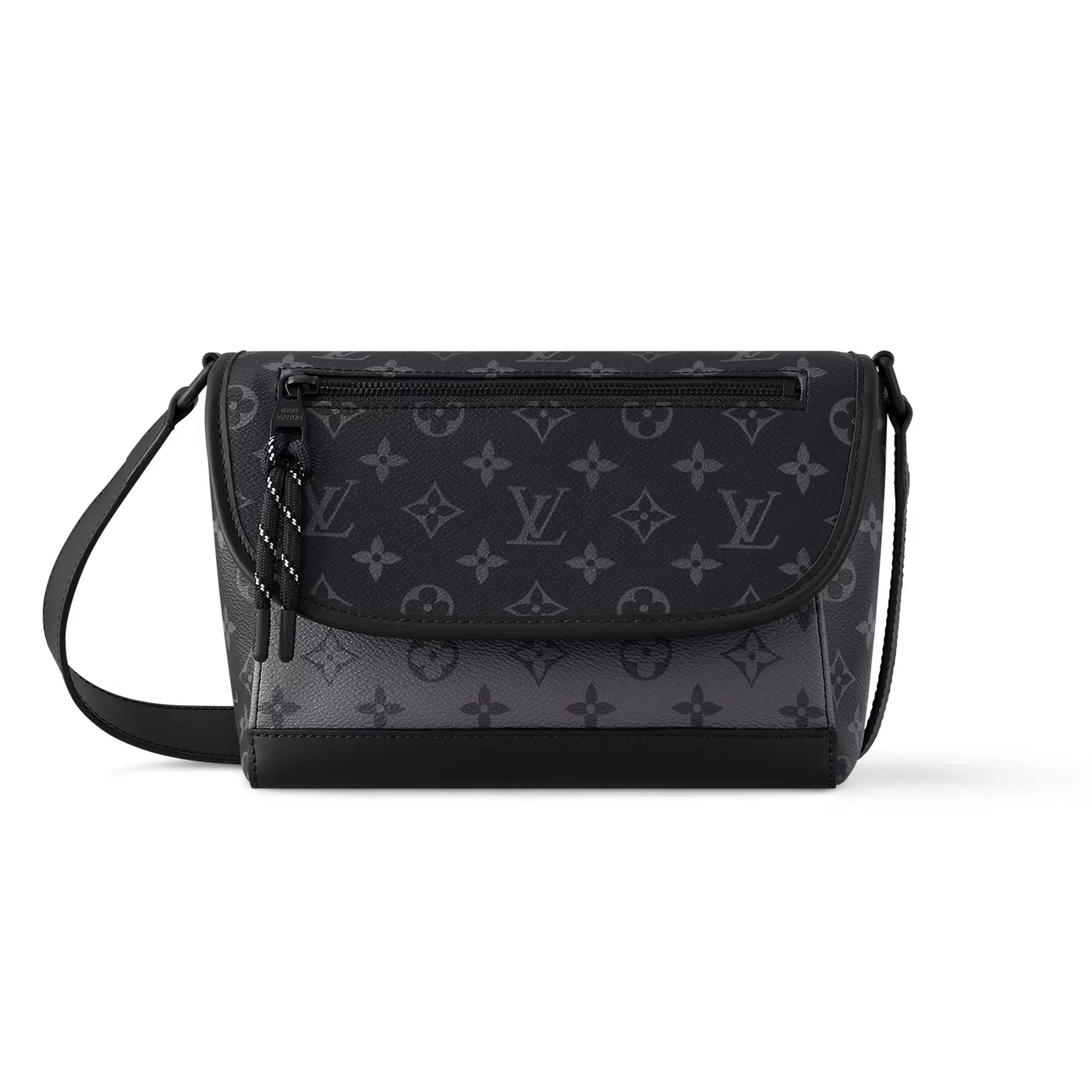 PULSE MESSENGER BAG MONOGRAM ECLIPSE CANVAS M12681 - LW426 DISCOVERY BACKPACK PM SKY BLUE MONOGRAM CANVAS