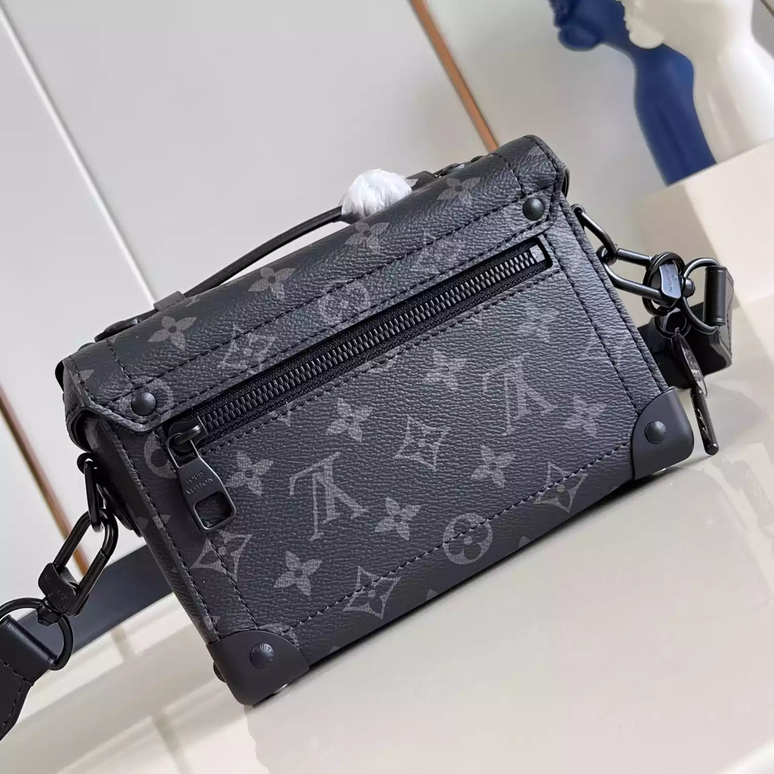 SOUL TRUNK BLACK MONOGRAM ECLIPSE CANVAS M11743 - LW438 DISCOVERY BACKPACK PM SKY BLUE MONOGRAM CANVAS