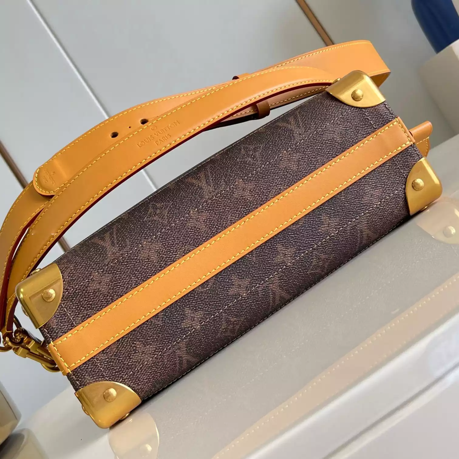 SOUL TRUNK EAST WEST MONOGRAM DUST CANVAS M11536 - LW440 DISCOVERY BACKPACK PM SKY BLUE MONOGRAM CANVAS