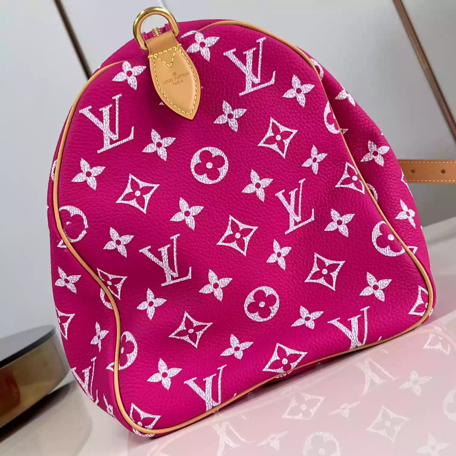 SPEEDY P9 BANDOULIERE 40 PINK AGATE M11563 - LW358 DISCOVERY BACKPACK PM SKY BLUE MONOGRAM CANVAS