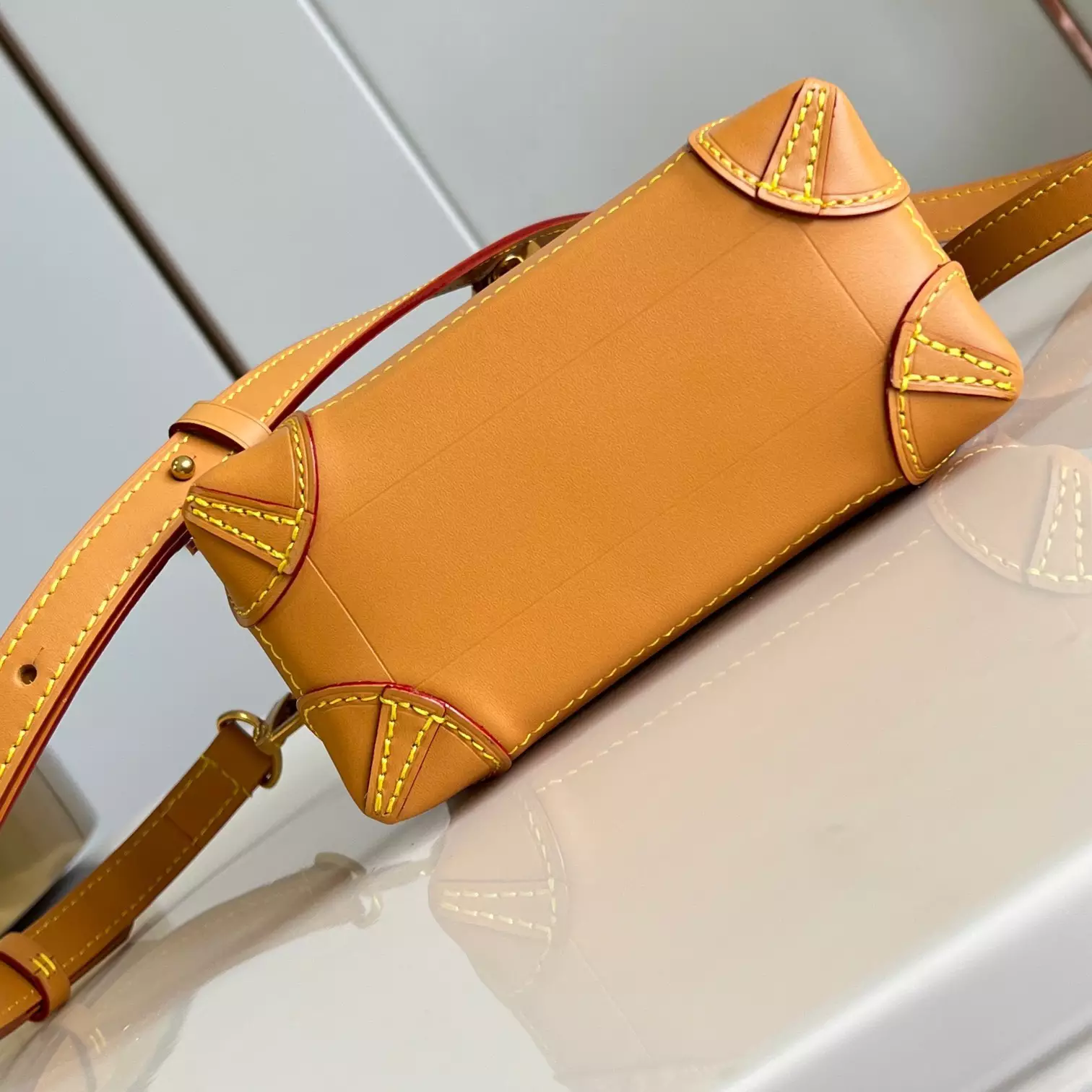 STEAMER 15 BROWN MONOGRAM DUST CANVAS M11630 - LW436 DISCOVERY BACKPACK PM SKY BLUE MONOGRAM CANVAS