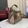 GUCCI PADLOCK GG CANVAS MEDIUM HANDBAG BROWN 2025 - BG105 GUCCI PADLOCK GG CANVAS MEDIUM HANDBAG BROWN 2025