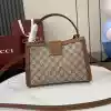 GUCCI PADLOCK GG CANVAS MEDIUM HANDBAG BROWN 2025 - BG105 GUCCI PADLOCK GG CANVAS MEDIUM HANDBAG BROWN 2025