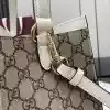GUCCI PADLOCK GG CANVAS LARGE HANDBAG WHITE 2025 - BG108 GUCCI PADLOCK GG CANVAS LARGE HANDBAG WHITE 2025