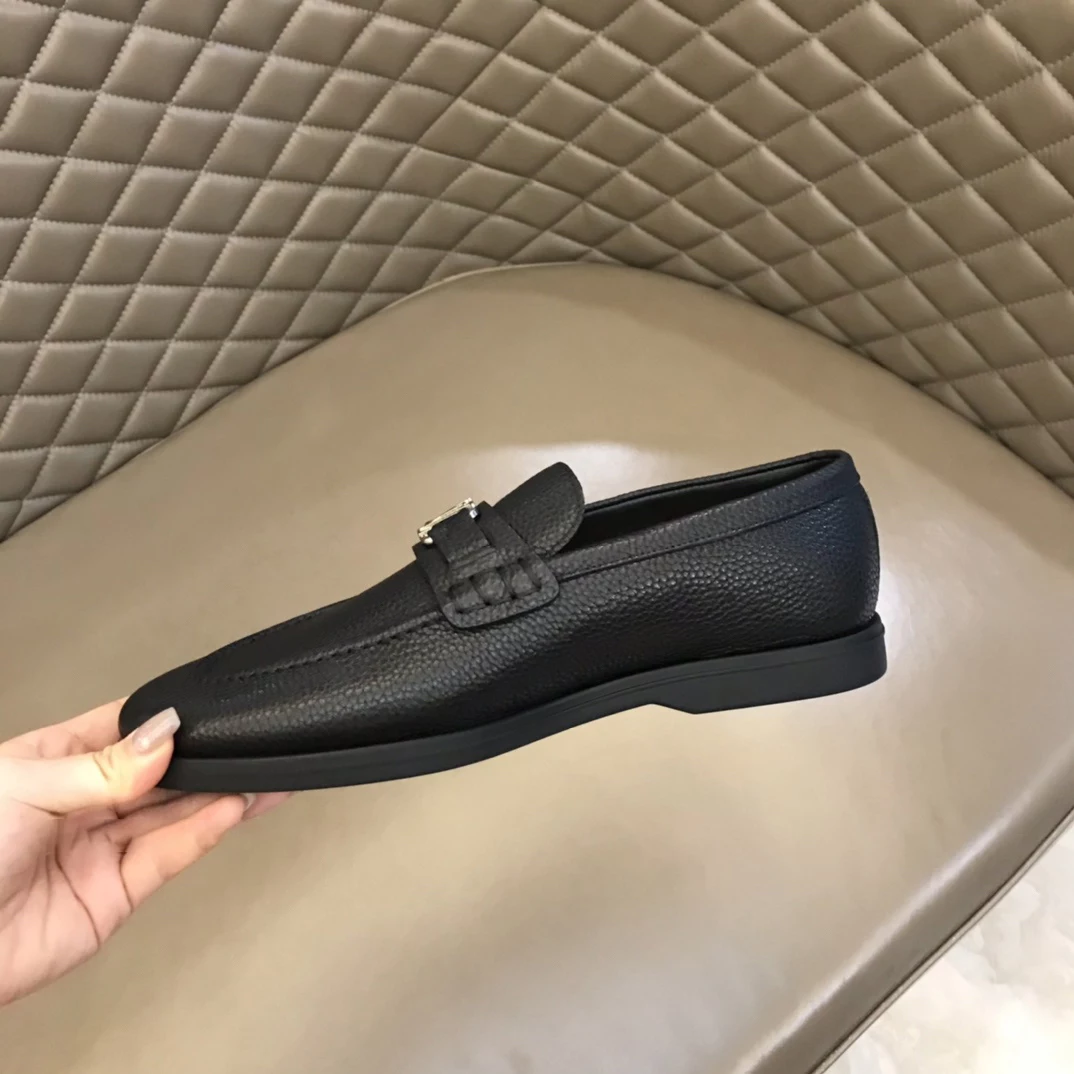 ESTATE LOAFER IN BLACK - VL068