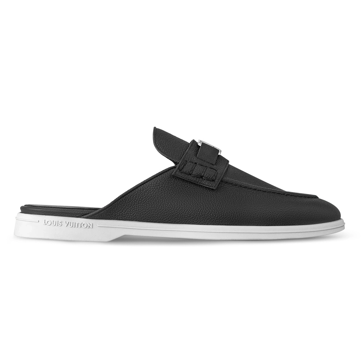 ESTATE OPEN BACK LOAFERS IN BLACK - VL058