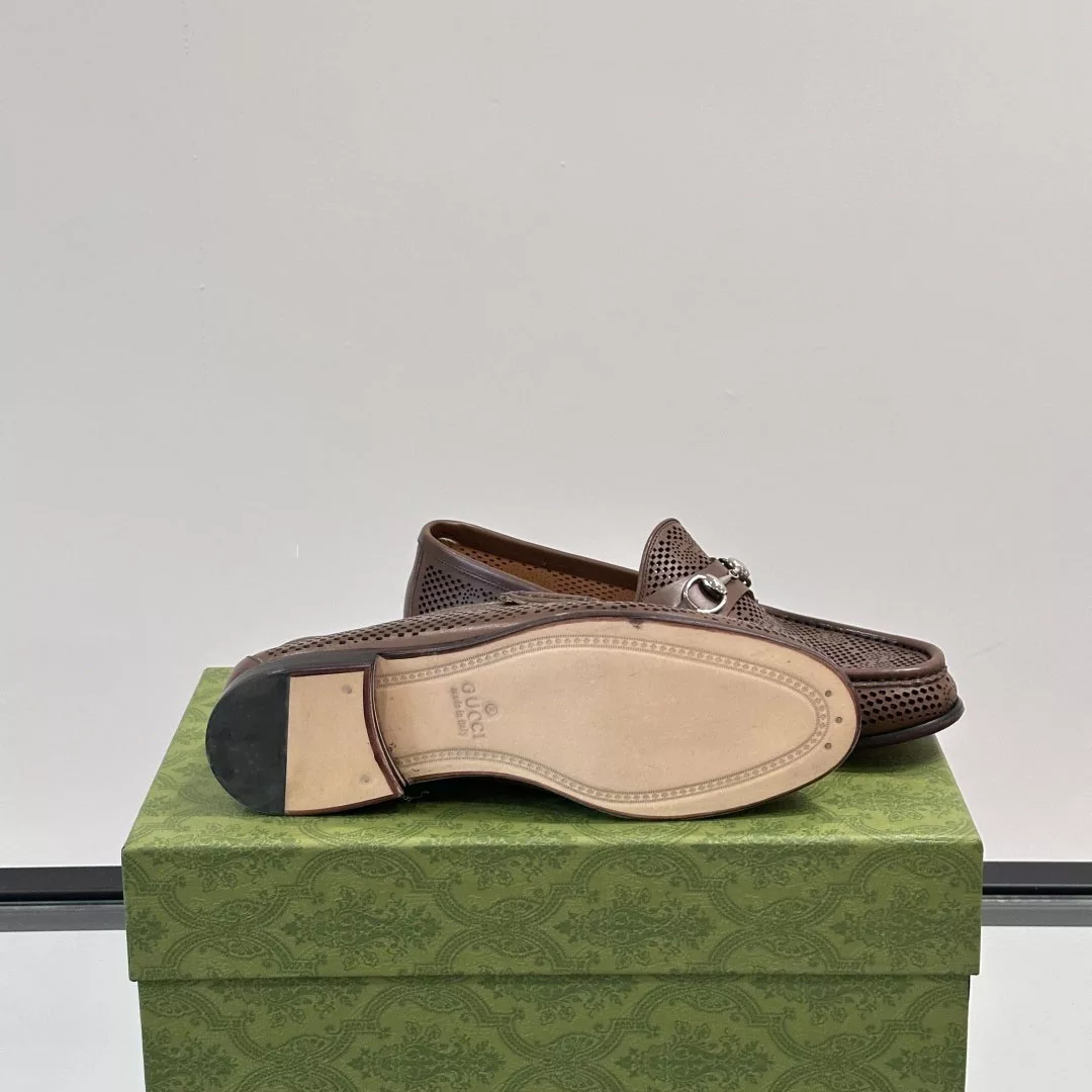 Gucci Men Horsebit Black Loafer - GL090