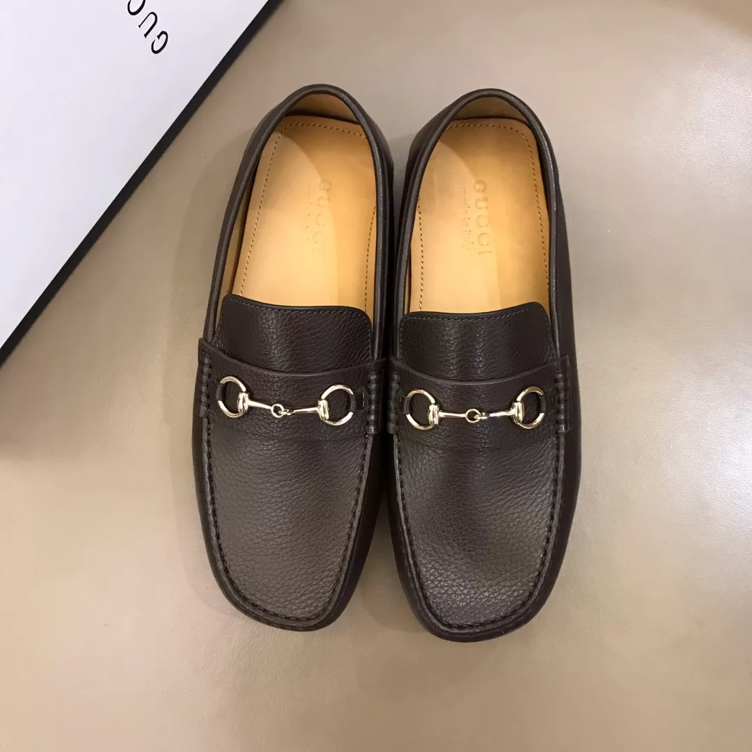 LEATHER DRIVER WITH HORSEBIT - GL120