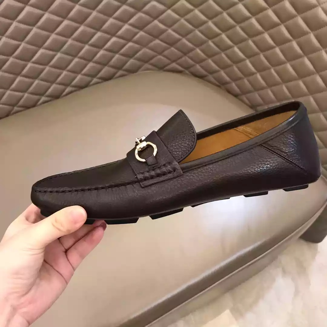 LEATHER DRIVER WITH HORSEBIT - GL120