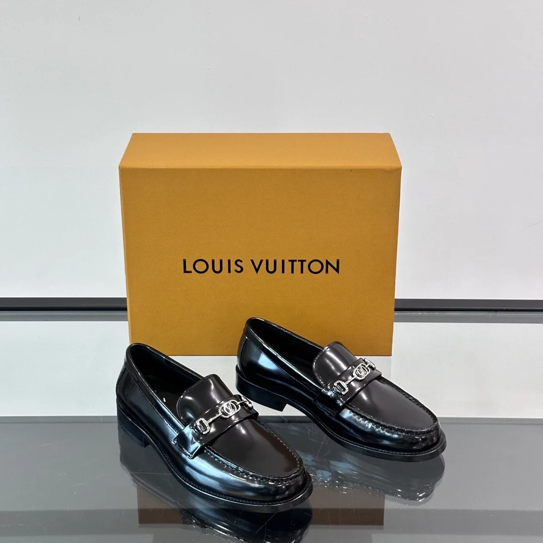 MAJOR LOAFERS BLACK LEATHER - VL038