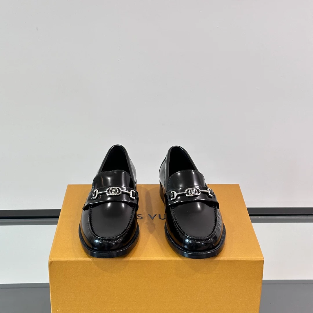 MAJOR LOAFERS BLACK LEATHER - VL038
