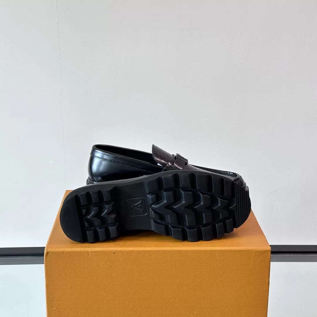 MAJOR LOAFERS BLACK LEATHER - VL046