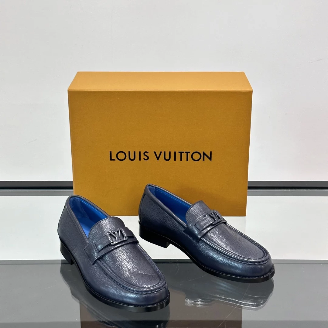 MAJOR LOAFERS IN NAVY BLUE - VL052