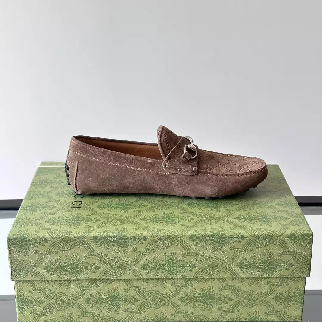 Gucci Men Horsebit Black Loafer - GL090