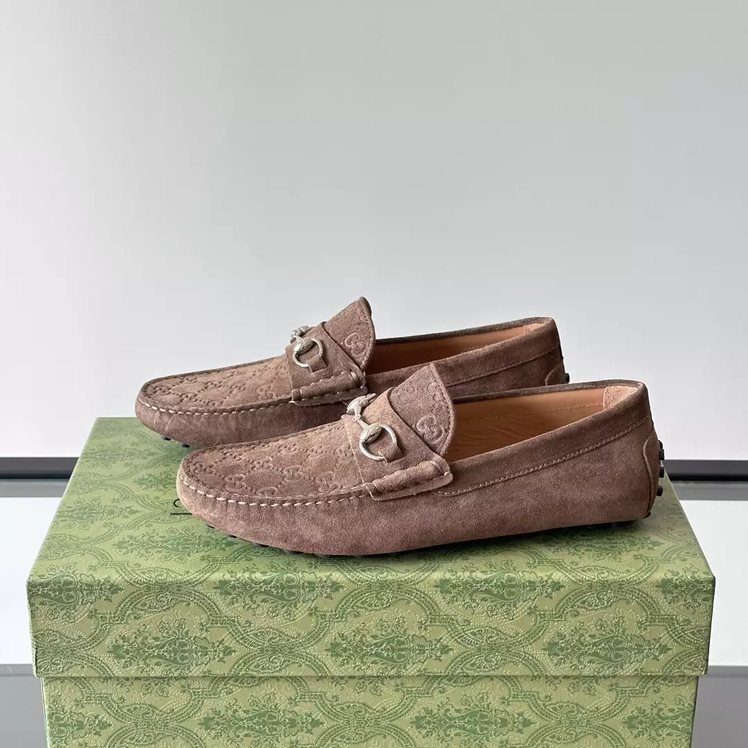 Gucci Men Horsebit Black Loafer - GL090