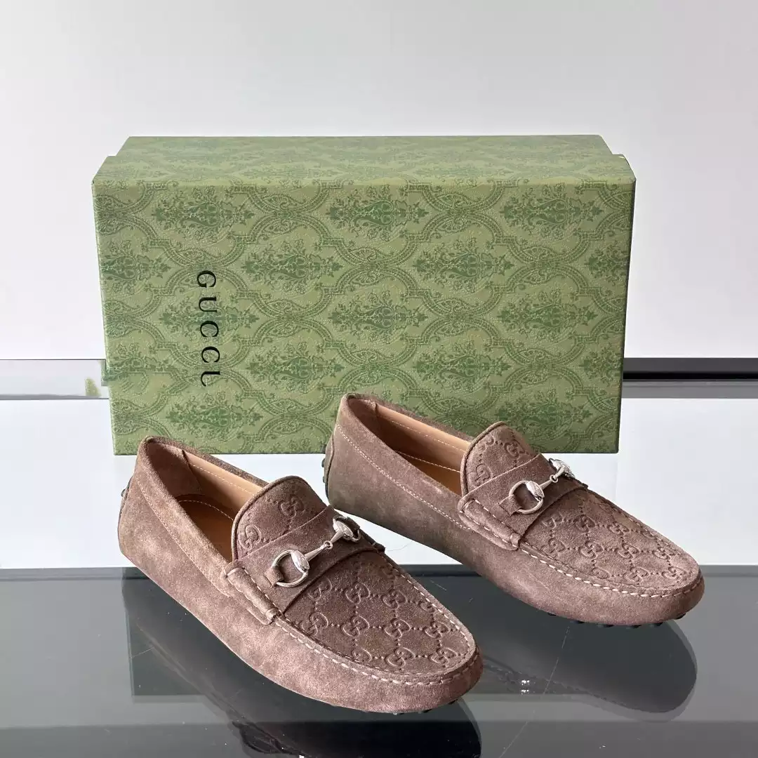 Gucci Men Horsebit Black Loafer - GL090