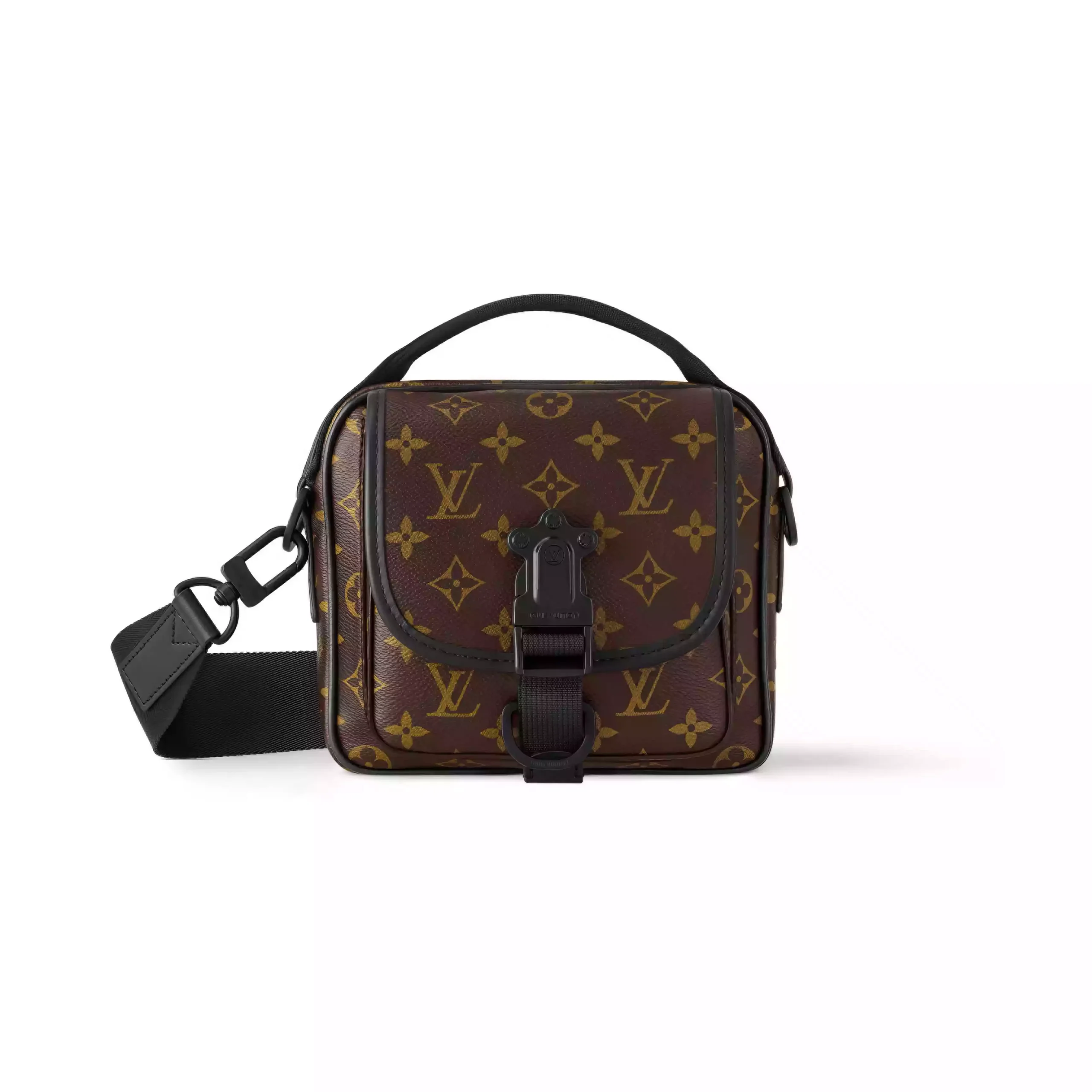 QUEST MESSENGER BAG MONOGRAM MACASSAR COATED CANVAS M46973 - LW449 DISCOVERY BACKPACK PM SKY BLUE MONOGRAM CANVAS